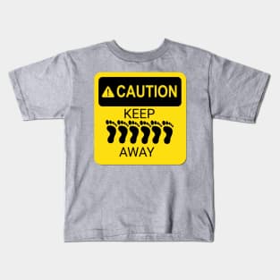 Keep 6 Feet Away Kids T-Shirt